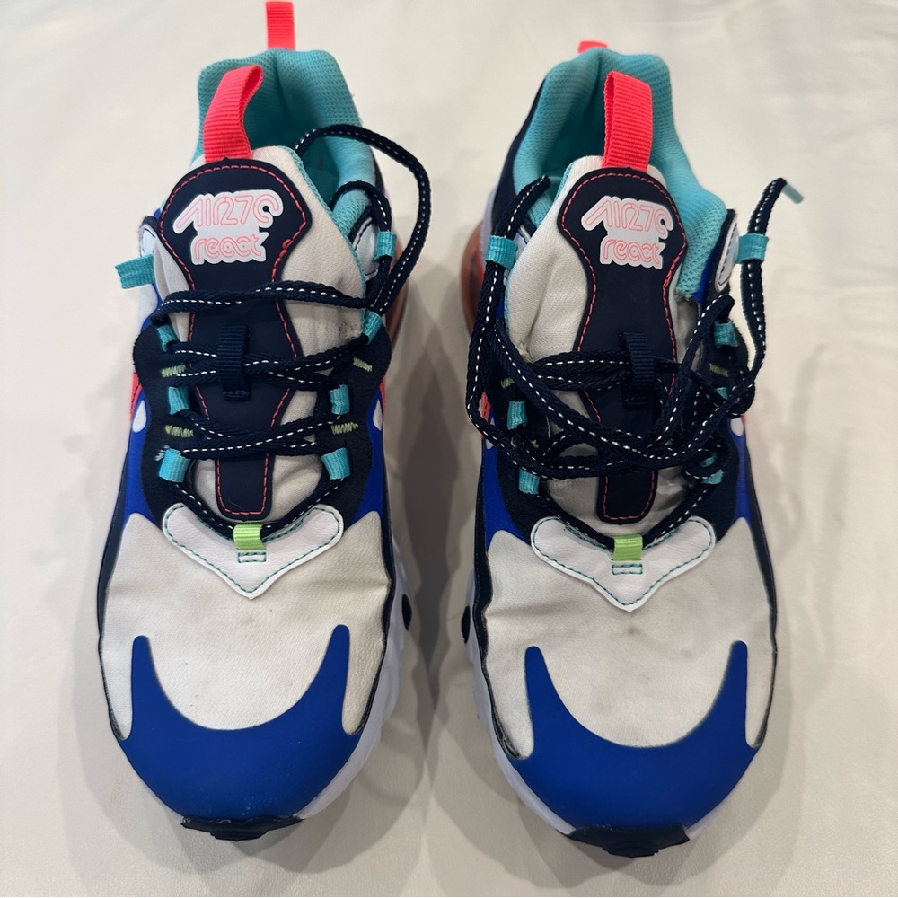 Nike Air270 React Sneakers Sz 7Y